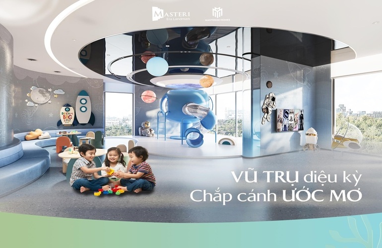 “VŨ TRỤ DIỆU KỲ” CHẮP CÁNH ƯỚC MƠ CON TRẺ TẠI PHÂN KHU THE FLOW